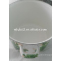 Carbon steel ename lcoating high quality stock pot with full decal and pp knob